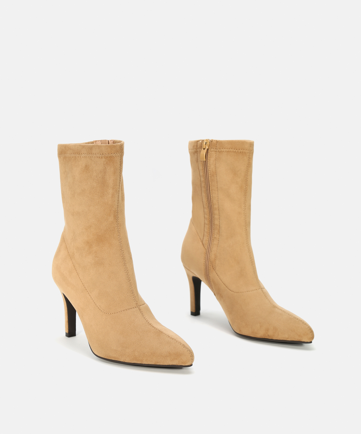 Botins tipo meia salto fino image number null